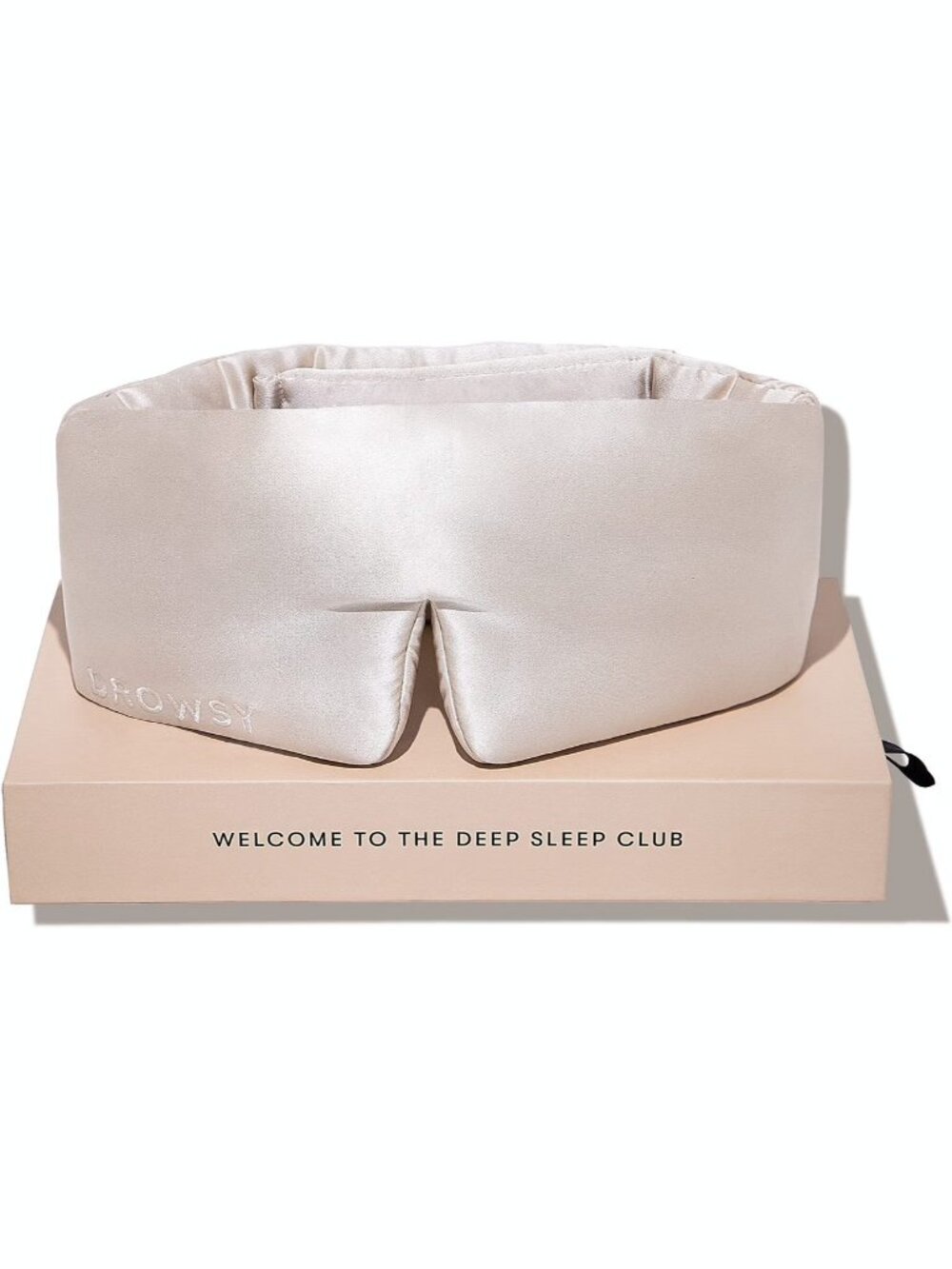 DROWSY Silk Sleep Mask - Dusty Gold